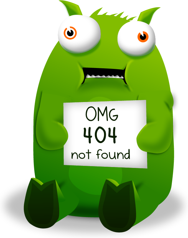 404 monstor by theoatmeal